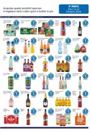 Volantino Famila Pagina 20: Bibita SANPELLEGRINO gusti assortiti €1,00, Succo SANTAL gusti assortiti €1,00
