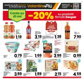Volantino Interspar Pagina 14: Salmone affumicato norvegese Despar Premium €3,99, Mozzarelline panate Despar €2,15
