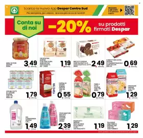 Volantino Interspar Pagina 15: Pane Despar €0,79, Farina di grano tenero Despar tipo 00 €0,55