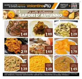 Volantino Interspar Pagina 16: Risotto alla zucca gialla €1,29, Lasagne zucca e salsiccia €1,69