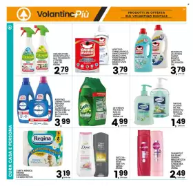 Volantino Interspar Pagina 24: Citrosil sgrassatore disinfettante €2,79, Dove doccia-schiuma vari tipi €1,99