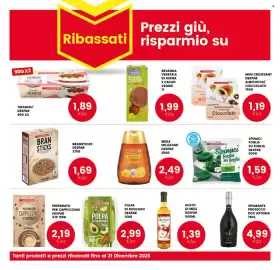 Volantino Interspar Pagina 32: Mini croissant con farcitura Cioccolato Despar €1,19, Spinaci foglia su foglia Despar €1,59