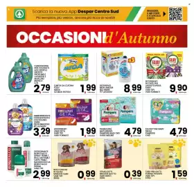Volantino Interspar Pagina 5: Pannolini/mutandino Pampers Baby Dry €4,79, Straccetti Miglior Gatto €0,39