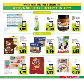 Volantino Interspar Pagina 7: Kinder brioss ciliegia e cereali €1,79, Cipster the original €1,99