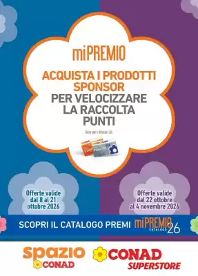 Spazio Conad | MiPremio (valido fino al 4-11)