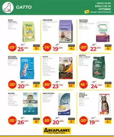 Volantino Arcaplanet Pagina 8: Nulo crocchette gatto adult €23,79, N&D Ocean Crocchette Gatto Adult Merluzzo Arancia €20,99