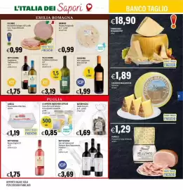 Volantino Hurrà Pagina 11: Villa Carina Trebbiano Rubicone €3,19, Pasta Fresca di Semola di Grano Duro assortita €0,85