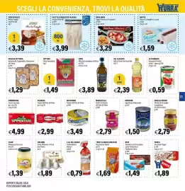 Volantino Hurrà Pagina 13: Wiva Mare Sugo Pronto ai Crostacei €3,29, Tonno all'Olio di Oliva Palmera €2,99