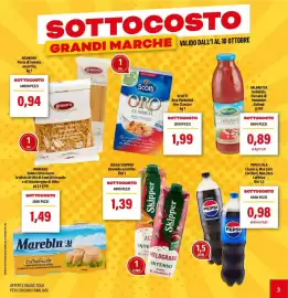 Volantino Hurrà Pagina 3: Scotti Riso Parboiled Oro Classico €1,99, Valfrutta Vellutata Passata di Pomodori Italiani €0,89