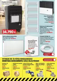 Bauhaus akciós újság Oldal 4: Goshe TH Press egál könyök €2.190,00, Sanica acéllemez panelradiátor €30.990,00