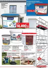 Bauhaus akciós újság Oldal 7: Swingcolor homlokzatfesték €14.490,00, Swingcolor homlokzati festőszerszámok €4.190,00