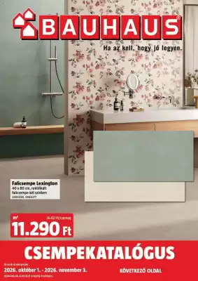 Bauhaus (érvényes eddig: 3-11)