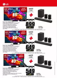 Volantino MediaWorld Pagina 2: LG Smart TV 50" 50QNE87B6A €649,00, LG Smart TV 43" 43QNED87B6A €549,00