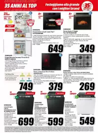 Volantino MediaWorld Pagina 9: Samsung lavastoviglie libera €599,00, Samsung Forno Serie 4 Single €349,00