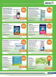Benu Gyógyszertárak akciós újság Oldal 17: Coldrex Plus köhögés elleni kemény kapszula €3.299,00, Normaflore €4.999,00