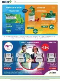Benu Gyógyszertárak akciós újság Oldal 26: Centrum A-tól-Z-ig Férfiaknak 50+ €10.199,00, Mebucaïn mint €3.649,00
