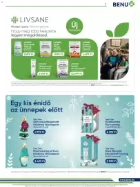 Benu Gyógyszertárak akciós újság Oldal 5: Livsane selenium €19.999,00, Livsane csuklós vérnyomásmérő €13.499,00