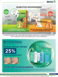 Benu Gyógyszertárak akciós újság Oldal 7: -25% EP4 2 ÉVES KORTÓL NaxysolleⓇ szirup 100ml 3 299 Ft (33 Ft/ml) helyett¹ 100 ml