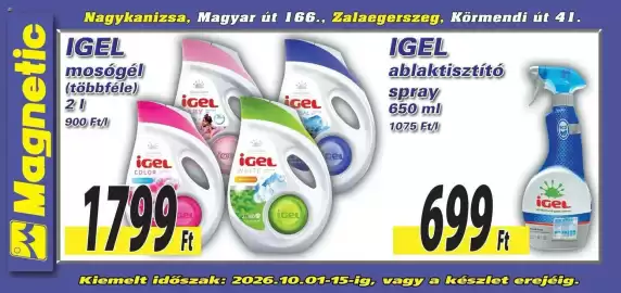Magnetic akciós újság Oldal 1