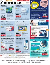 Pingvin Patika akciós újság Oldal 1: Actival Senior Plusz €8.899,00, Dimotec €7.399,00