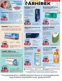 Pingvin Patika akciós újság Oldal 12: Eurovit d-vitamin 4000 ne lagy kapszula €2.499,00, Nasopax orrspray €2.599,00