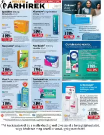Pingvin Patika akciós újság Oldal 15: Xilomare orrspray €3.099,00, Spedifen 400 mg €4.099,00
