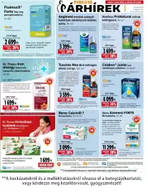 Pingvin Patika akciós újság Oldal 2: Béres szemerő forte €11.299,00, Neotuss pronatural szirup €3.699,00