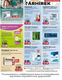 Pingvin Patika akciós újság Oldal 8: Septolete extra €2.499,00, DeflaGyn hüvelygél €18.299,00