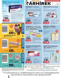 Pingvin Patika akciós újság Oldal 10: Diclac Dolo €4.999,00, Canesten krém €3.699,00