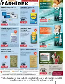 Pingvin Patika akciós újság Oldal 13: Supradyn Kids Omega-3 €5.899,00, Supradyn Energy 50+ €3.999,00