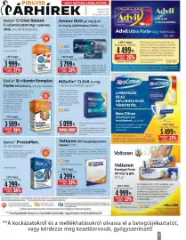Pingvin Patika akciós újság Oldal 15: Zovirax Duo €3.799,00, BioCo ProstaMen €4.299,00