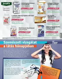 Pingvin Patika akciós újság Oldal 3: Collagen+Hialuron Komplex €4.799,00, JuliaVita multivitamin immuner €3.099,00