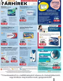 Pingvin Patika akciós újság Oldal 7: Actival Senior Plusz €8.899,00, Imodium 2 mg kemény kapszula €3.399,00