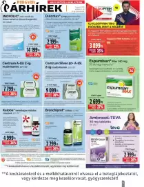 Pingvin Patika akciós újság Oldal 9: Hofolic €14.199,00, Kaloba belsőleges oldatos csepp €4.999,00