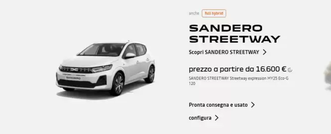 Volantino Dacia Pagina 1
