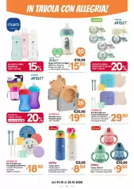 Volantino B di Bimbi Pagina 15: Tazza sport Nūby €8,90, Miniland Wooden bowl Wooden plate €19,90