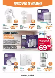 Volantino B di Bimbi Pagina 18: Philips Avent Tiralatte manuale Natural senza tettarella €25,90
