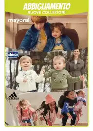 Volantino B di Bimbi Pagina 2: ABBIGLIAMENTO mayoral NUOVE COLLEZIONI chicco adidas
