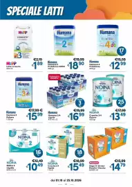 Volantino B di Bimbi Pagina 22: Humana 3/4 Liquido €16,99, Humana 3 Polvere €15,99