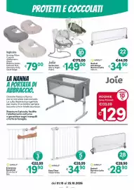 Volantino B di Bimbi Pagina 33: Inglesina Nursing Pillow €79,00, Joie Serina 2in1 Starry Night, Palms €149,00