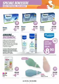 Volantino B di Bimbi Pagina 5: Humana Soluzione fisiologica €2,90, Humana Ricambi aspiratori morbidi €4,49