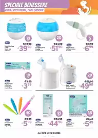 Volantino B di Bimbi Pagina 6: Chicco Umidificatore freddo Humi Fresh €51,90, Chicco Termometro infrarossi auricolare €44,90
