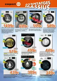 Catálogo Expert Página 3: Bru rentadora els101400via €389,00, AEG rentadora lfe6g54h4p €499,00