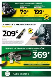Folleto Feu Vert Página 3: Cambio de 2 amortiguadores €209,00