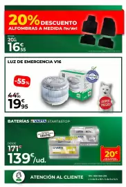 Folleto Feu Vert Página 9: ProVib luz de emergencia V16 €19,95, Feu Vert alfombras a medida €16,55