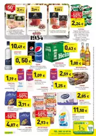 Catálogo Hiperber Página 8: Activia yogures desnatados €2,24, Elpozo jamón curado €3,99