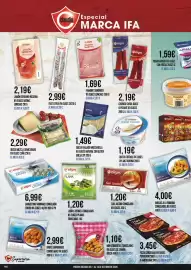 Folleto Claudio Página 2: Ifa eliges - anillas a la romana congeladas €4,00, Eliges - chorizo sarta dulce o picante €2,19