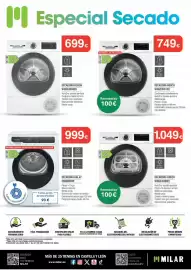 Catálogo Milar Página 2: Secadora Bosch WOG243DOES €699,00, Balay secadora 3sb3091br €999,00