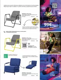 Catálogo IKEA Página 11: One - sillón gaming €99,00, Gaming - brannboll sillón gaming €99,00