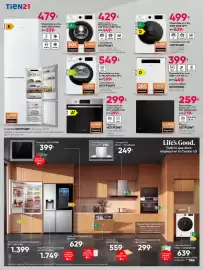 Catálogo Tien 21 Página 6: Hotpoint placa HS Q2860 NE €259,00, Hotpoint lavavajillas hdf lym d4 €399,00